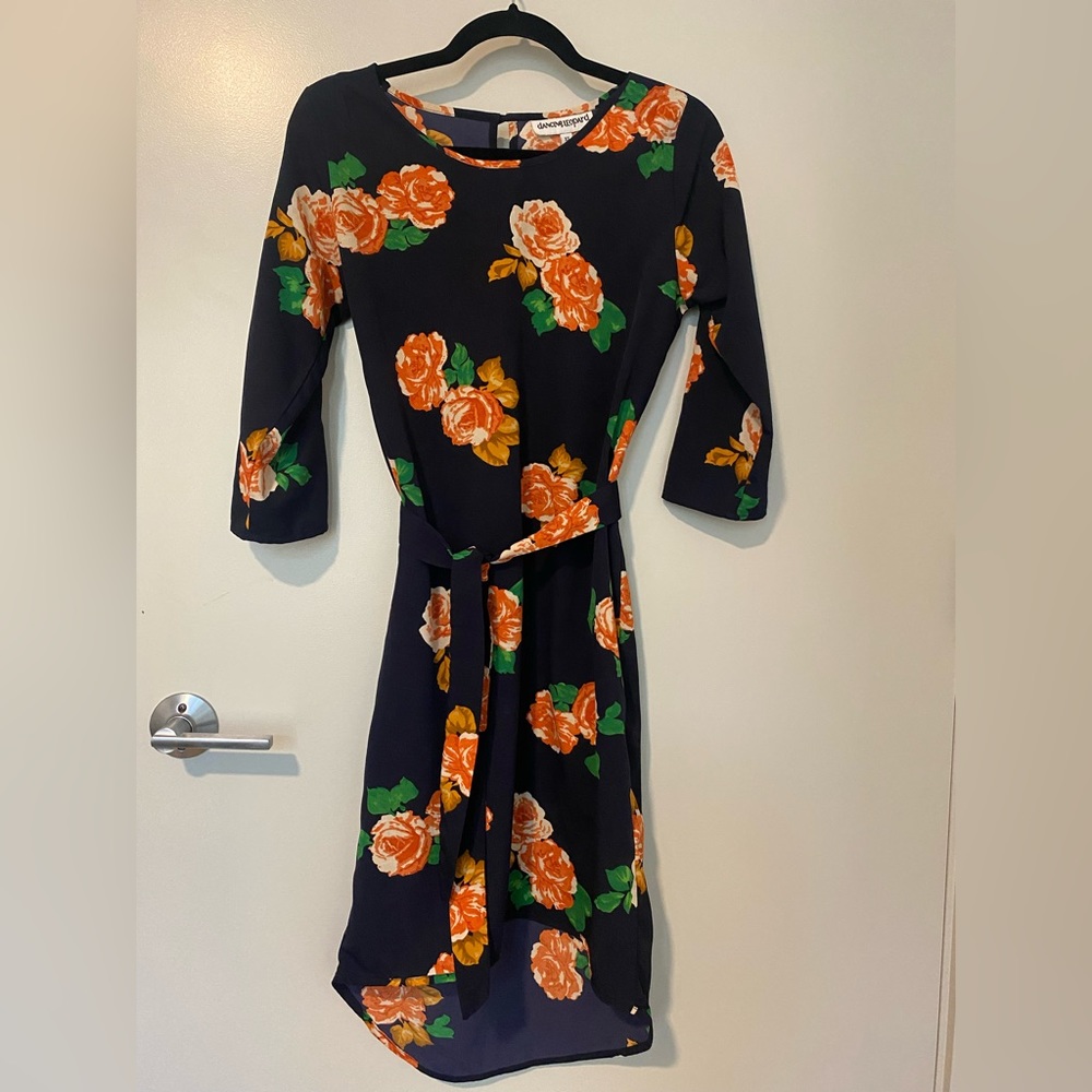 Feminine mid length dress